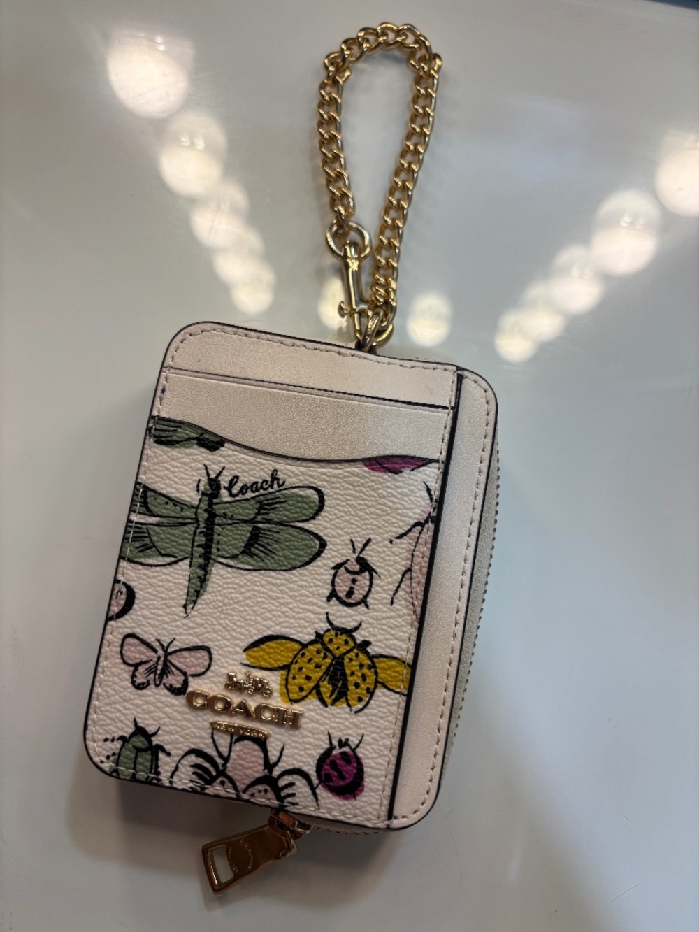 Coach Zip card case wallet